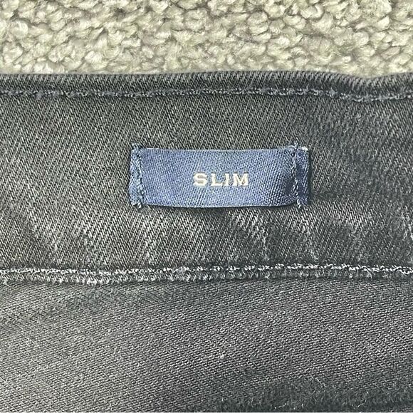 J. Crew Factory Flex Jeans Men's 32X30 Black Slim Straight Mid-Rise Stretch - Picture 5 of 13